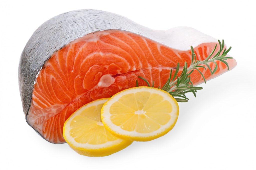 Salmon steak / salmon fillet
